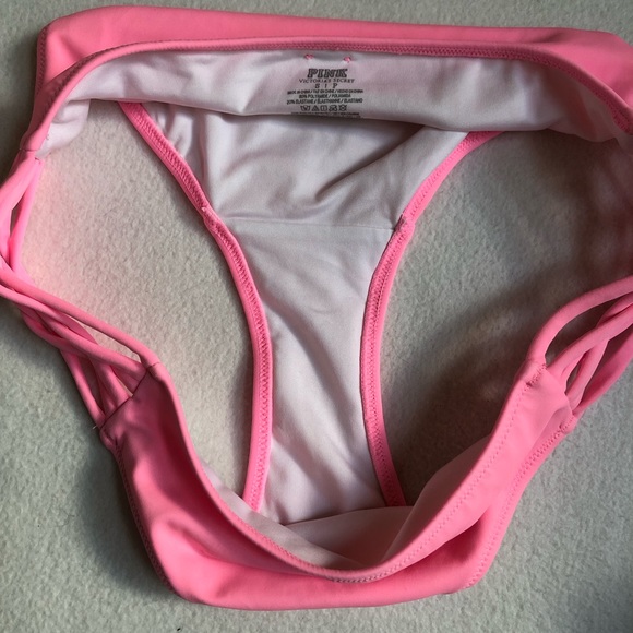Victoria’s Secret PINK pink bikini bottoms - size small - Picture 11 of 11